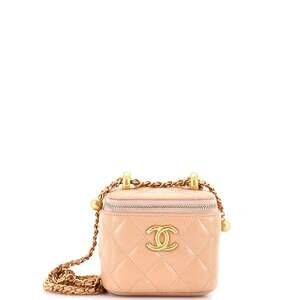 Chanel Pearl Crush Vanity Case With #241219C40B